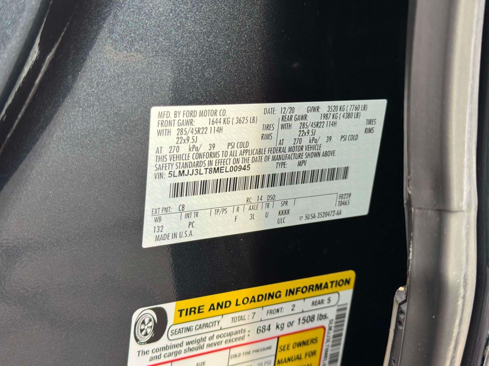 2021 Lincoln Navigator Reserve L