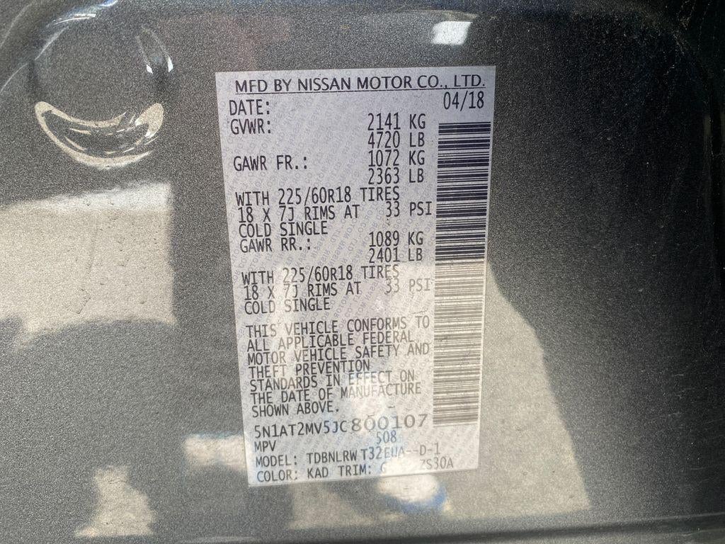 2018 Nissan Rogue SL
