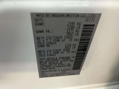 2021 Nissan Murano SV Intelligent AWD