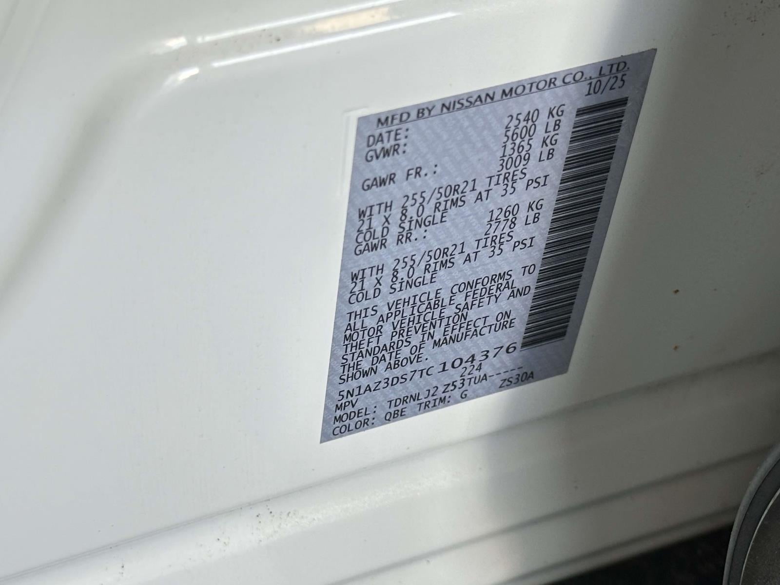 2026 Nissan Murano Platinum