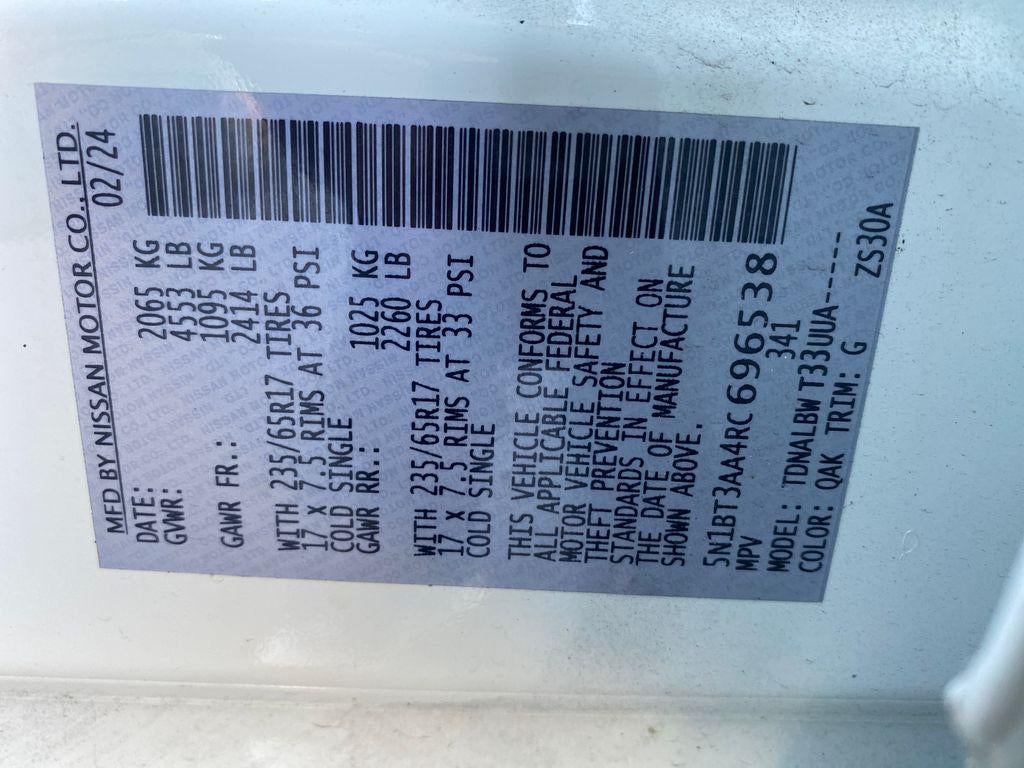 2024 Nissan Rogue S FWD