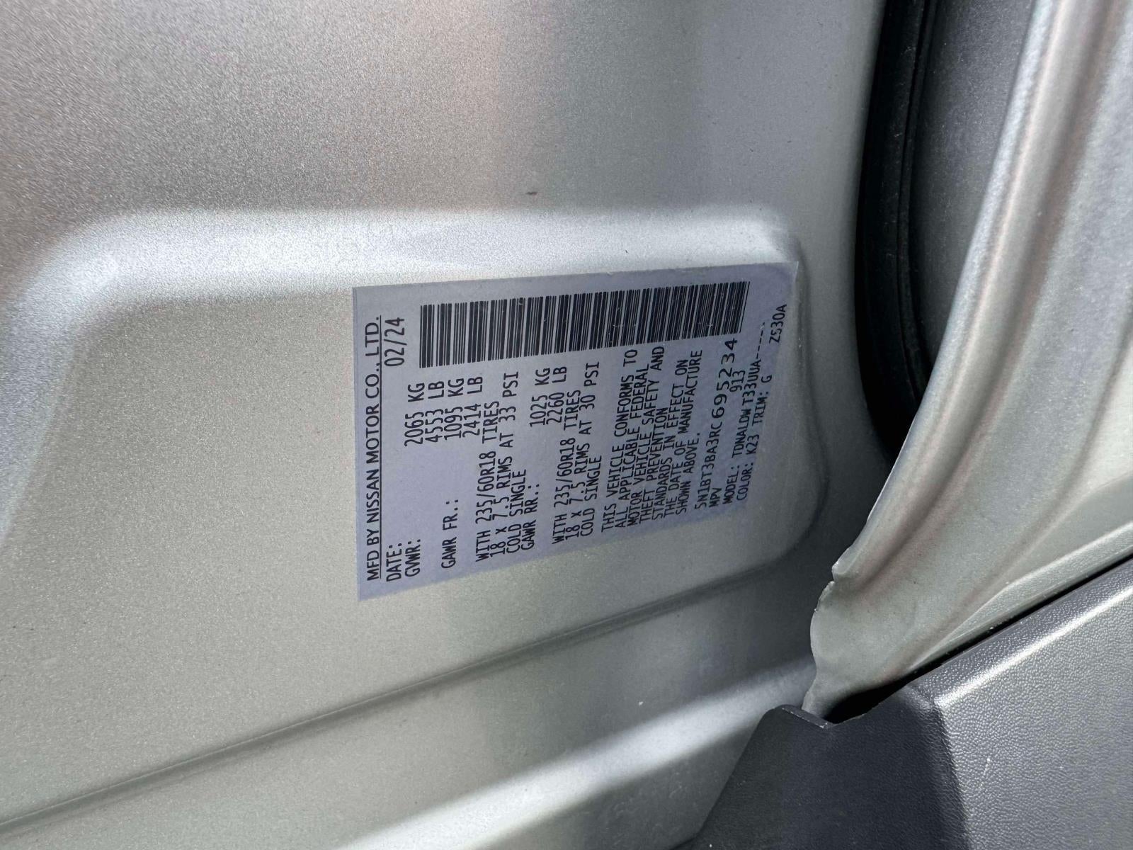 2024 Nissan Rogue SV FWD