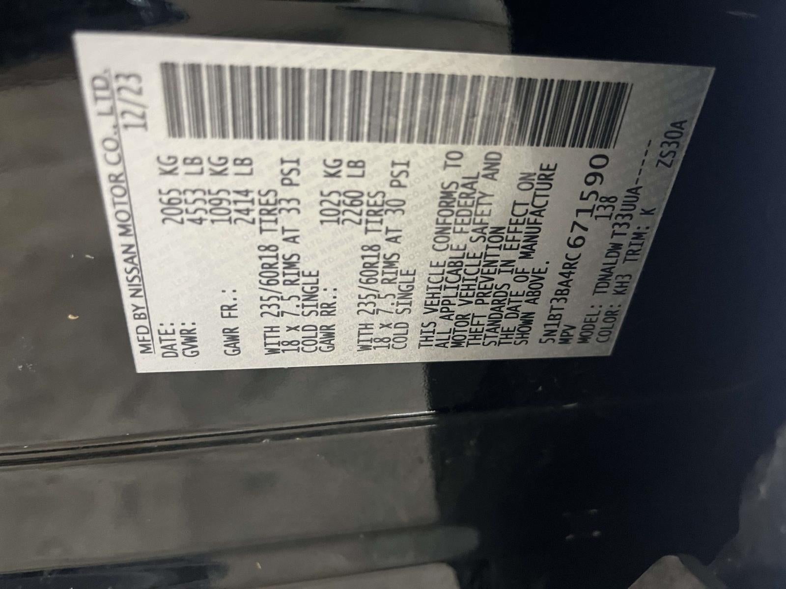 2024 Nissan Rogue SV FWD