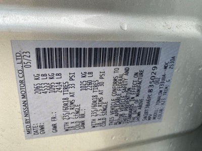 2023 Nissan Rogue SV FWD