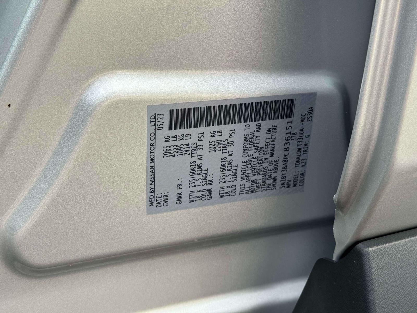 2023 Nissan Rogue SV FWD