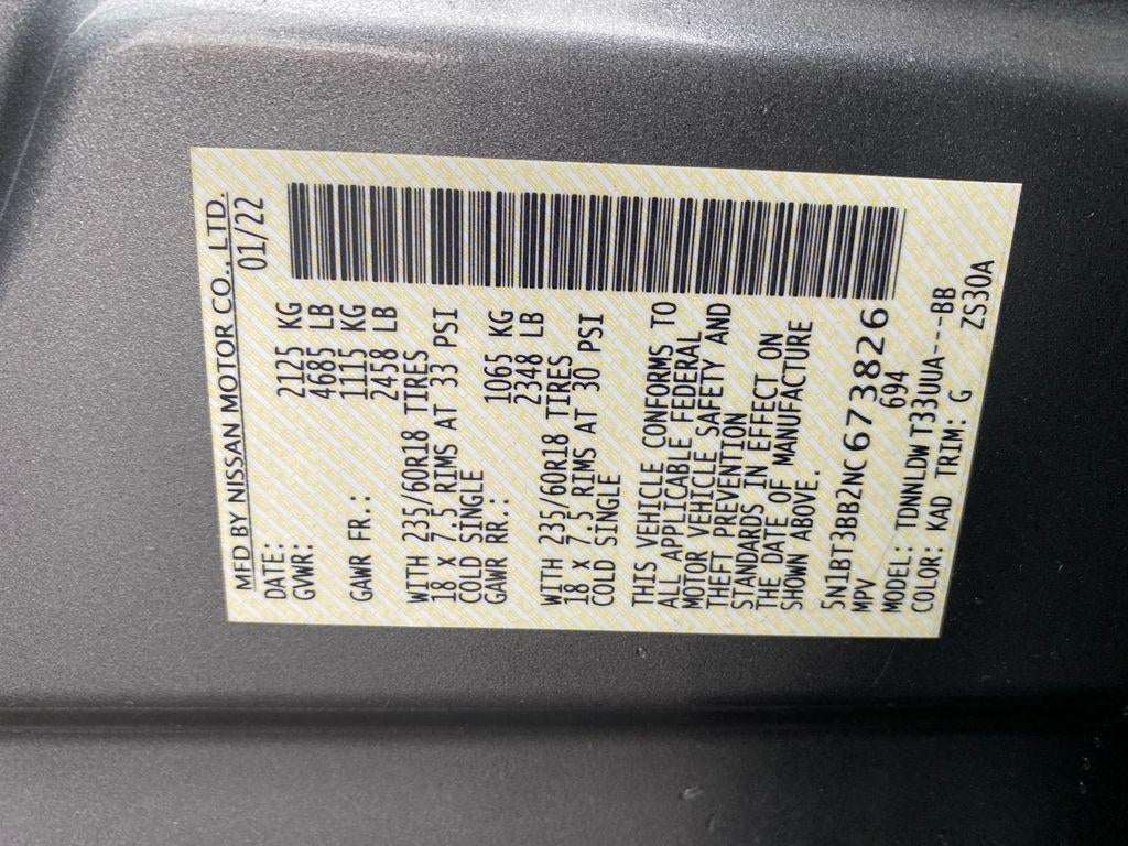 2022 Nissan Rogue SV Intelligent AWD