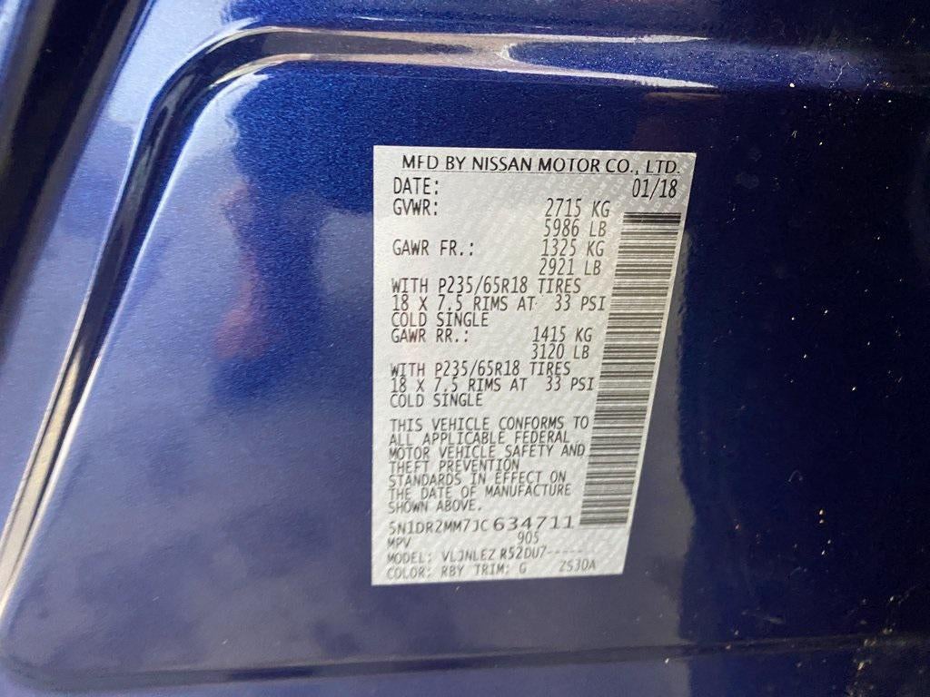 2018 Nissan Pathfinder SV