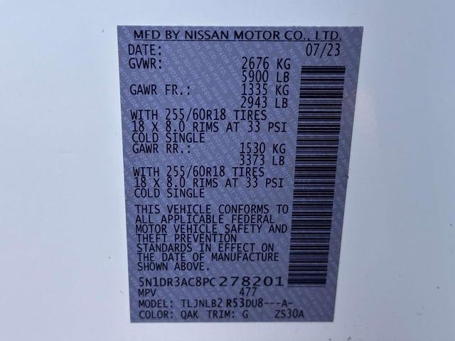 2023 Nissan Pathfinder S 4WD