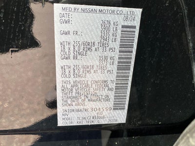 2024 Nissan Pathfinder SV FWD