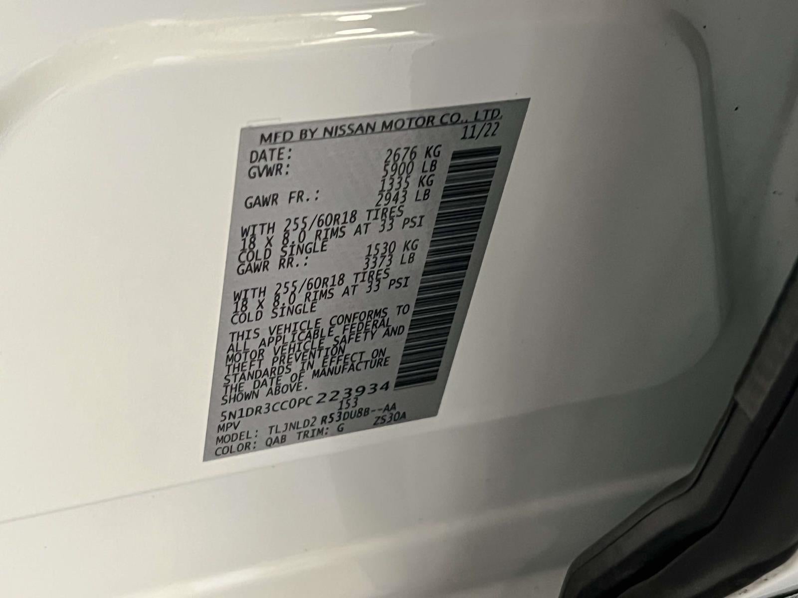 2023 Nissan Pathfinder SL 4WD