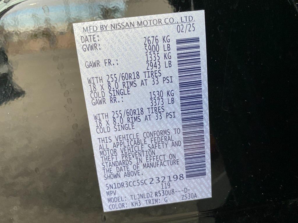 2025 Nissan Pathfinder SL 4WD