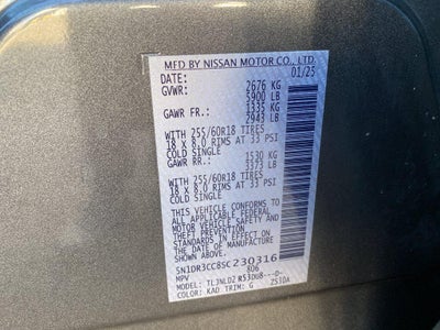 2025 Nissan Pathfinder SL 4WD