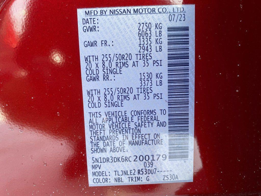 2024 Nissan Pathfinder Platinum 4WD