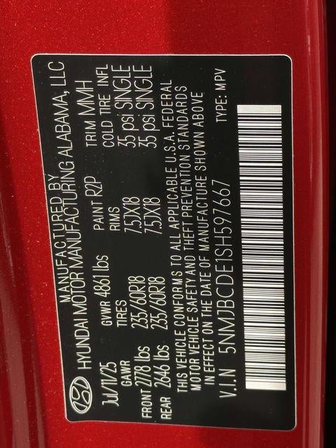 2025 Hyundai Tucson SEL