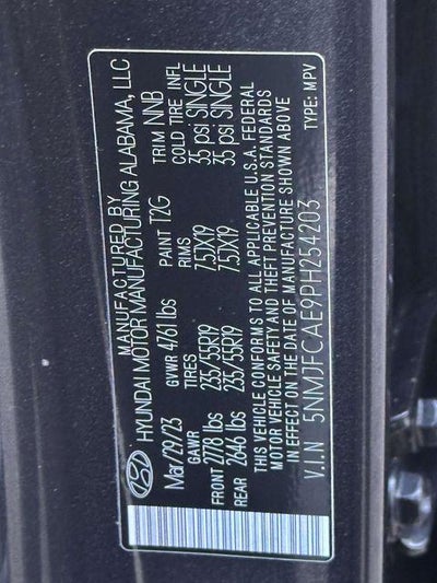 2023 Hyundai Tucson SEL