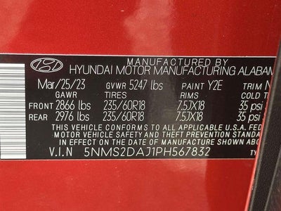 2023 Hyundai Santa Fe SEL