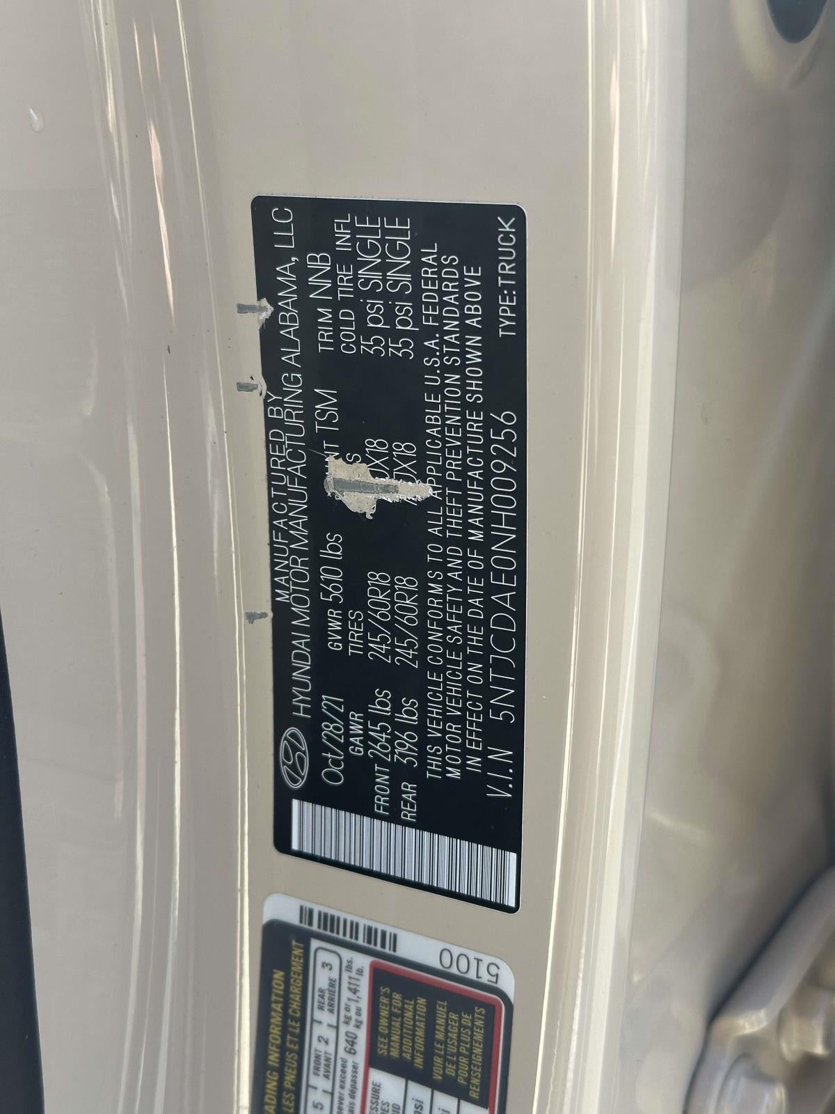 2022 Hyundai Santa Cruz SEL