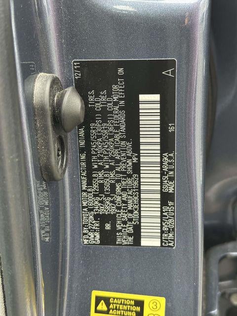 2012 Toyota Highlander Limited V6