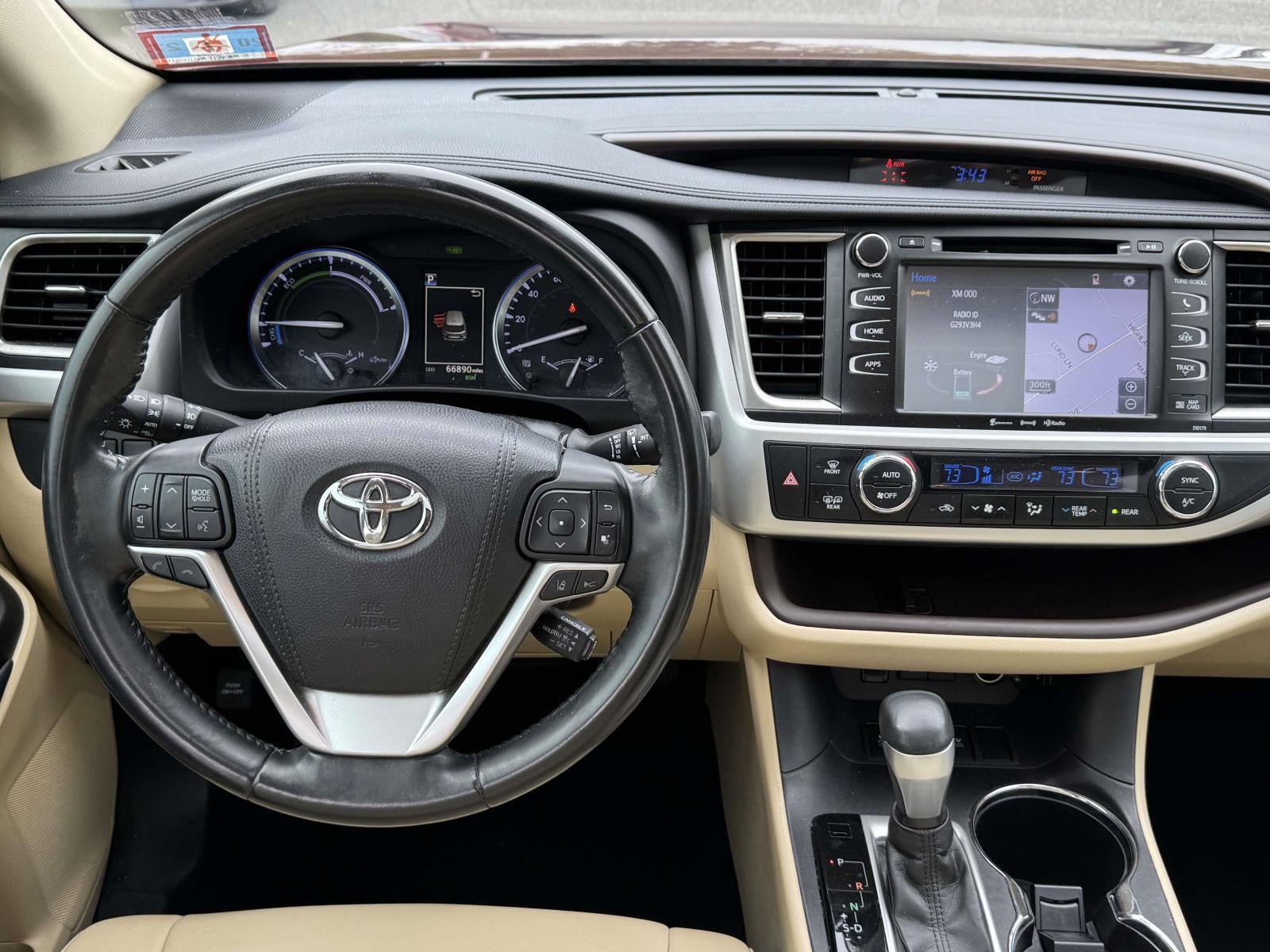 2018 Toyota Highlander Hybrid XLE