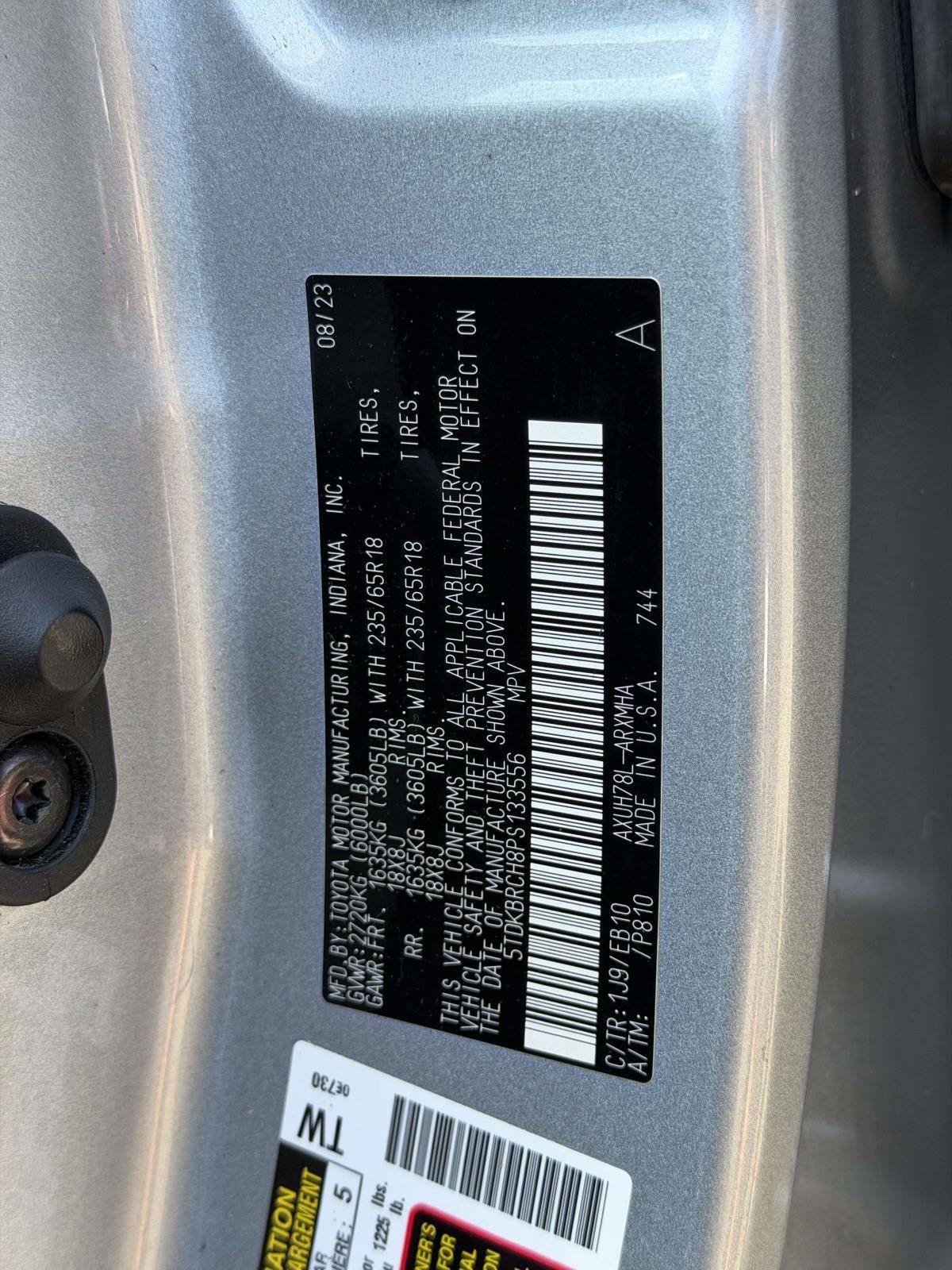2023 Toyota Highlander Hybrid XLE