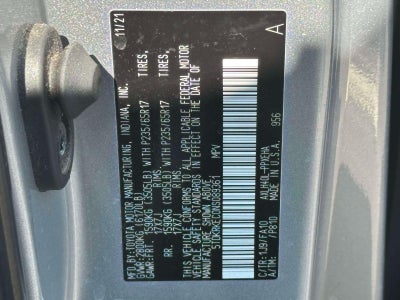 2022 Toyota Sienna LE