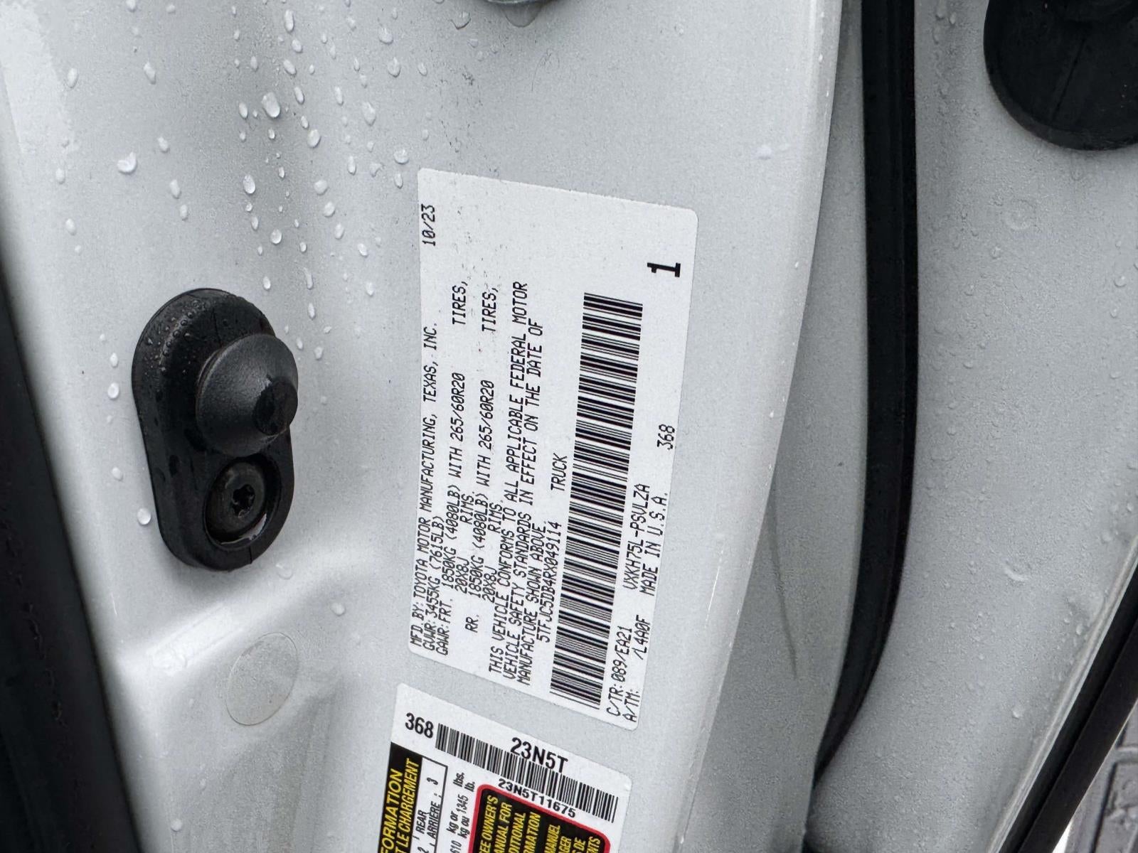 2024 Toyota Tundra Hybrid Limited 4WD