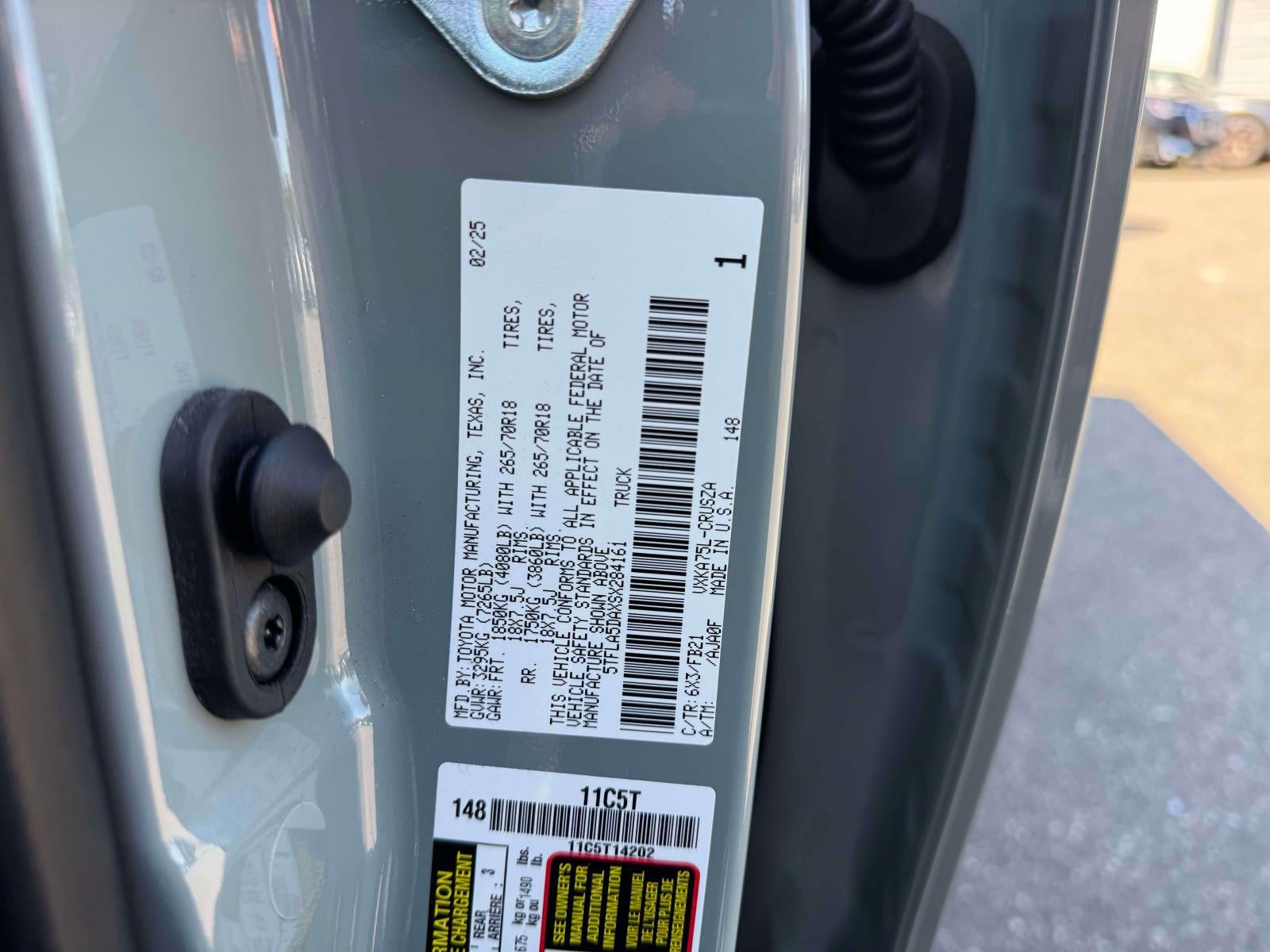 2025 Toyota Tundra SR5