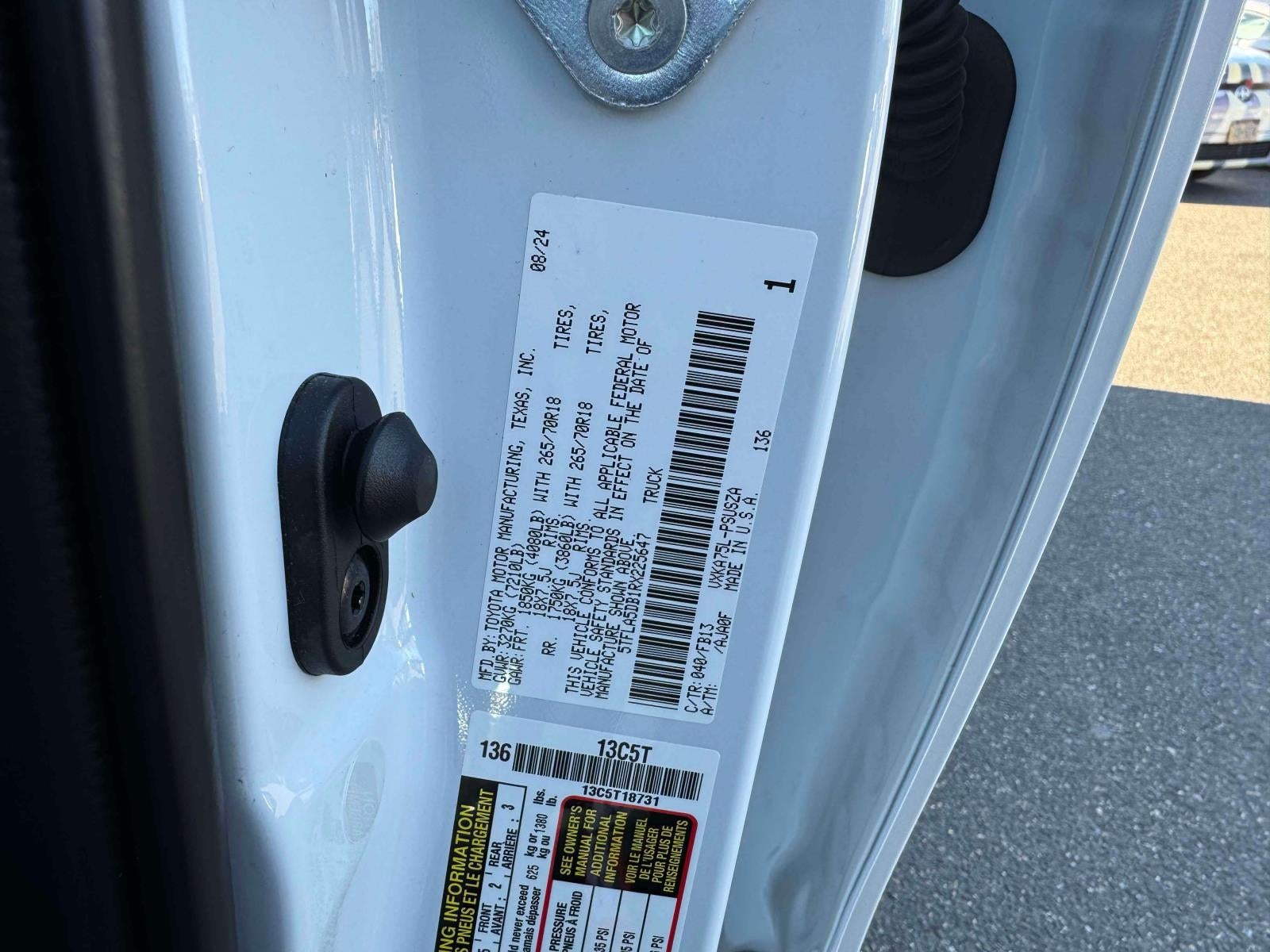 2024 Toyota Tundra SR5