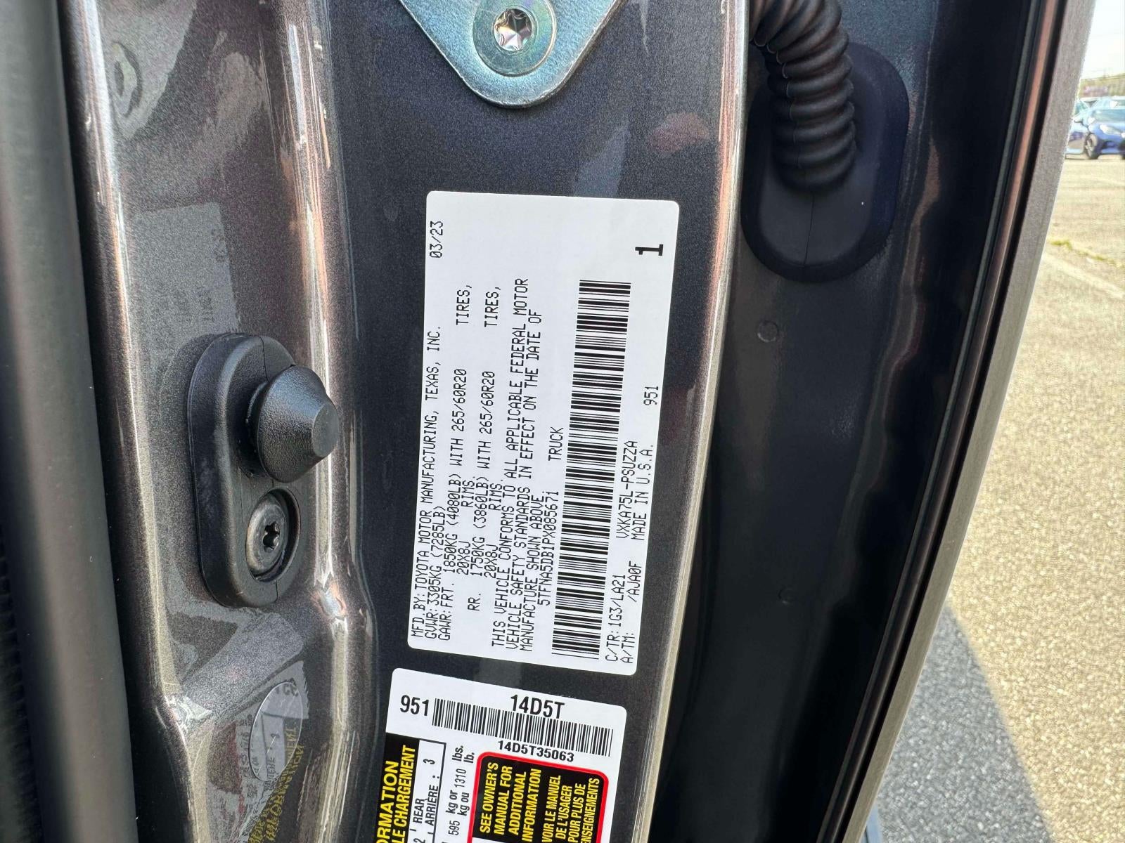 2023 Toyota Tundra Platinum