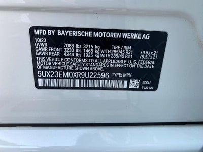 2024 BMW X7 xDrive40i