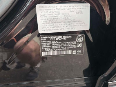 2022 BMW X3 xDrive30i
