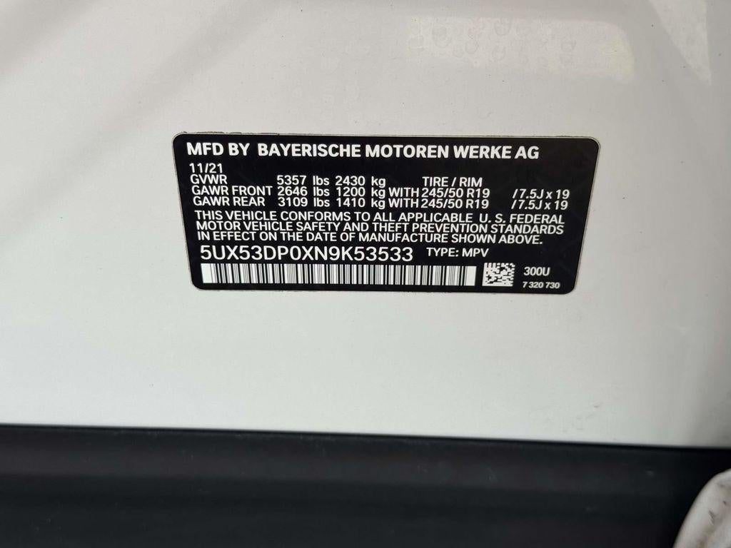 2022 BMW X3 xDrive30i