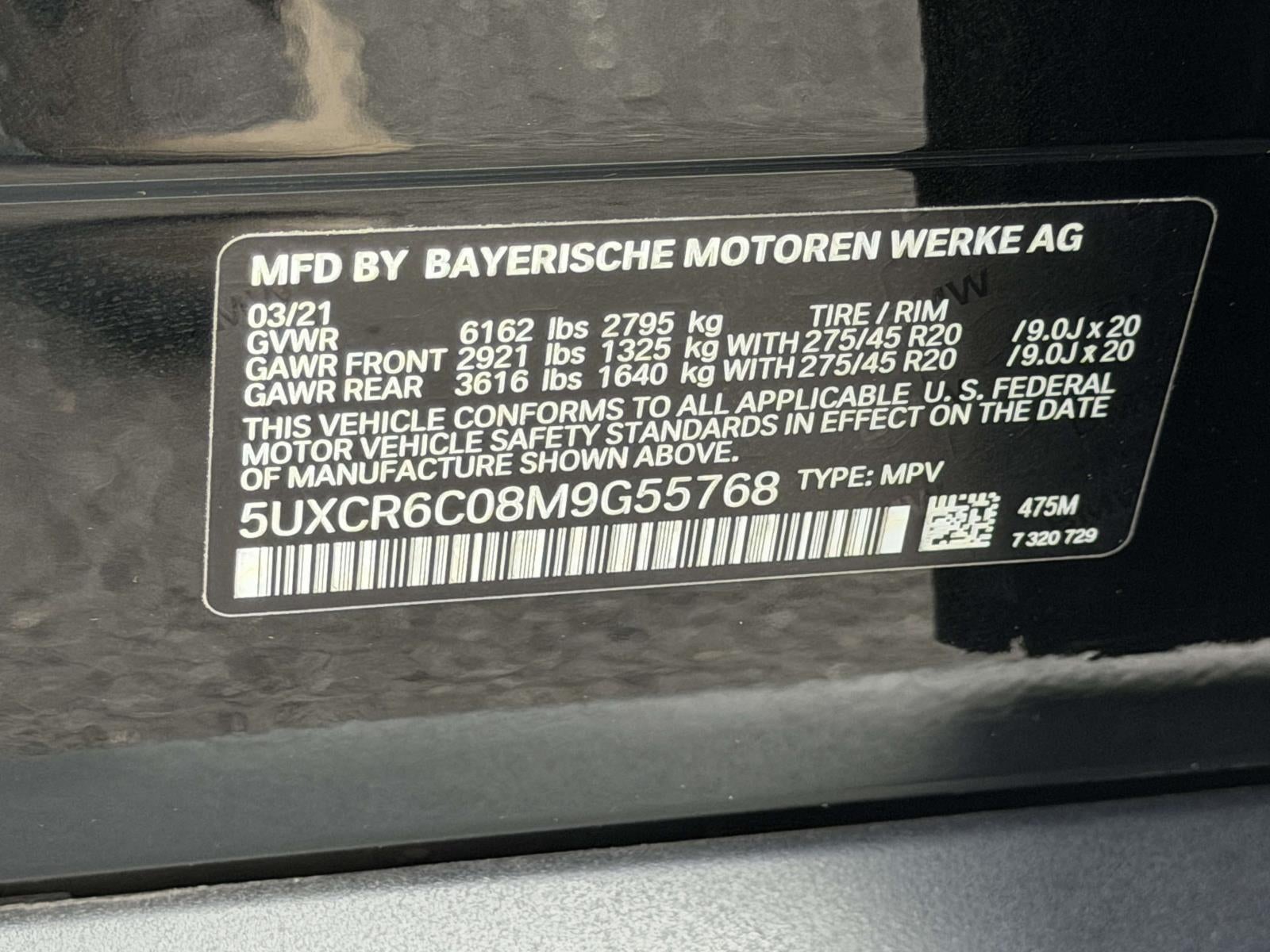 2021 BMW X5 xDrive40i