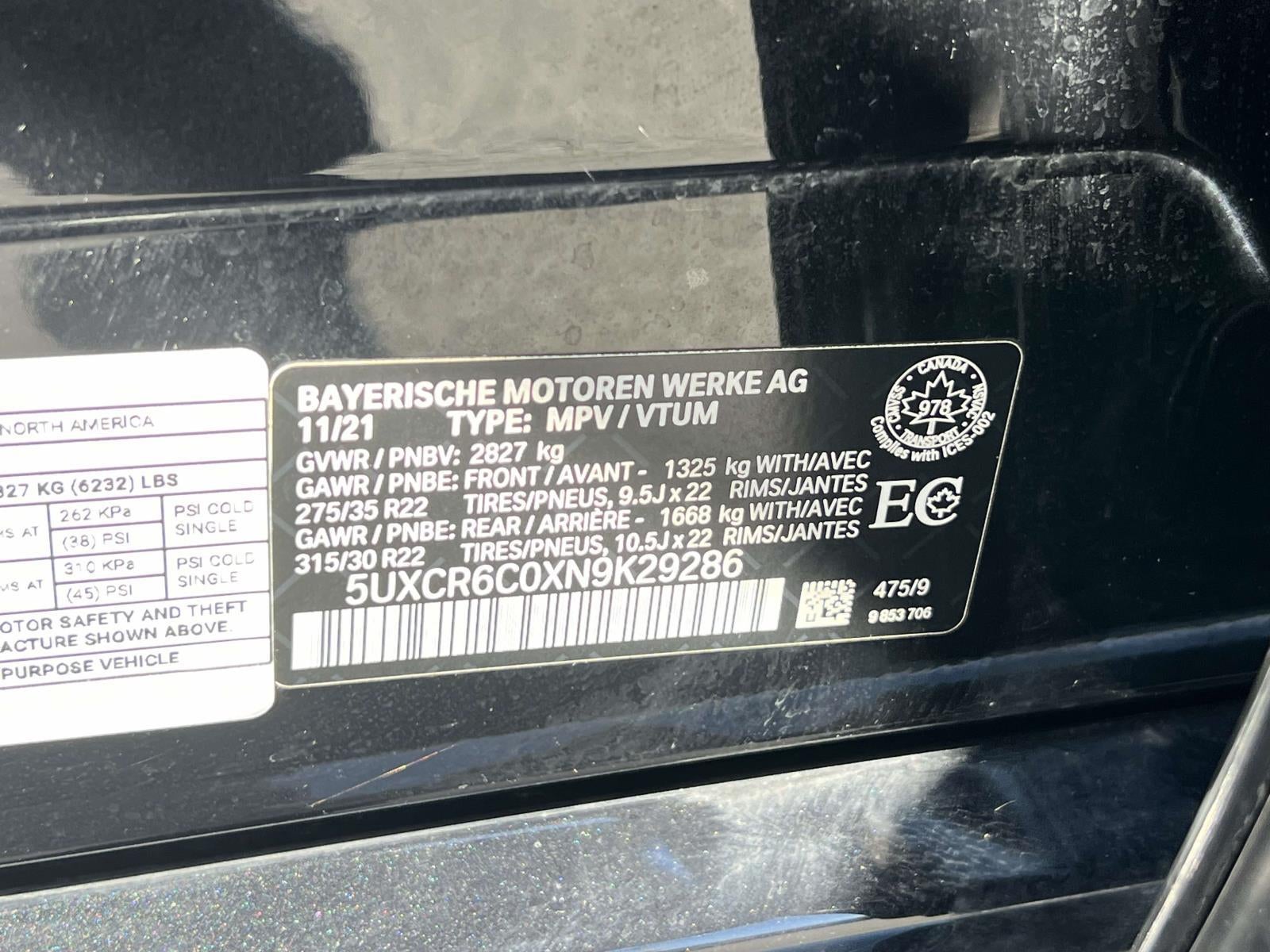 2022 BMW X5 xDrive40i