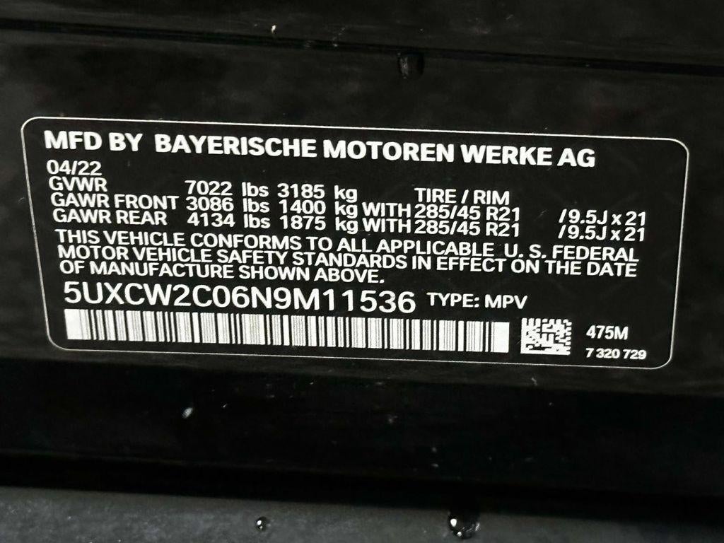 2022 BMW X7 xDrive40i