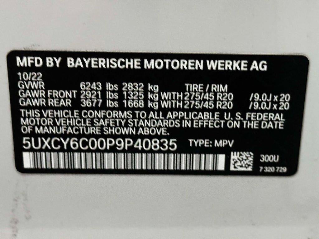 2023 BMW X6 xDrive40i