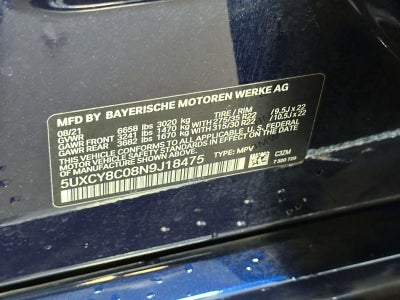 2022 BMW X6 M50i