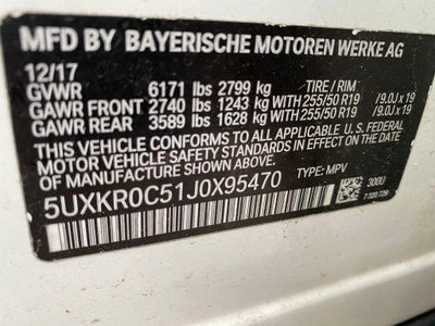 2018 BMW X5 xDrive35i