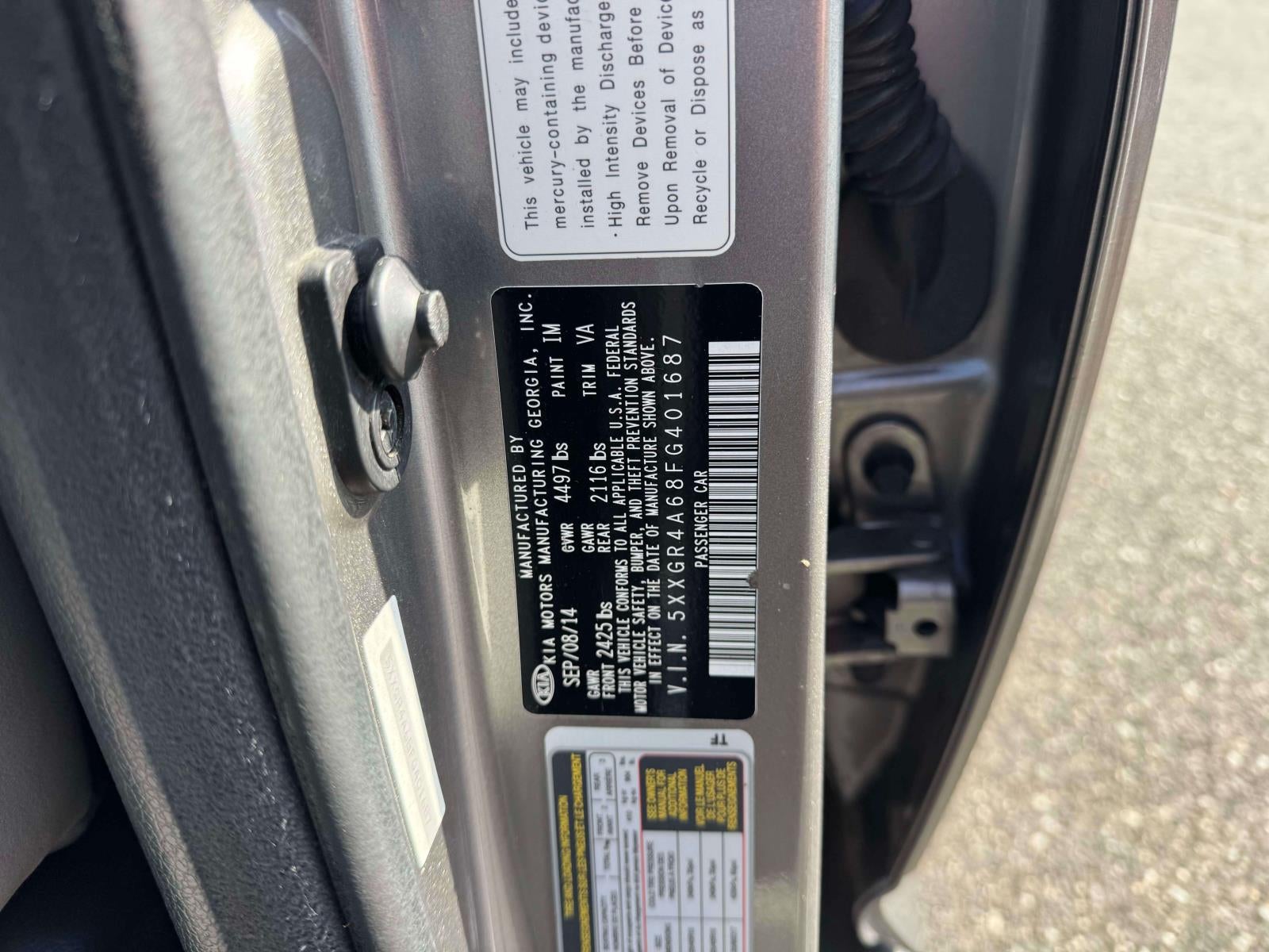 2015 Kia Optima SXL