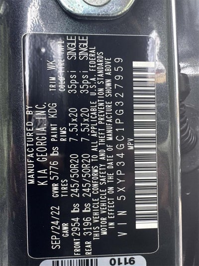 2023 Kia Telluride EX