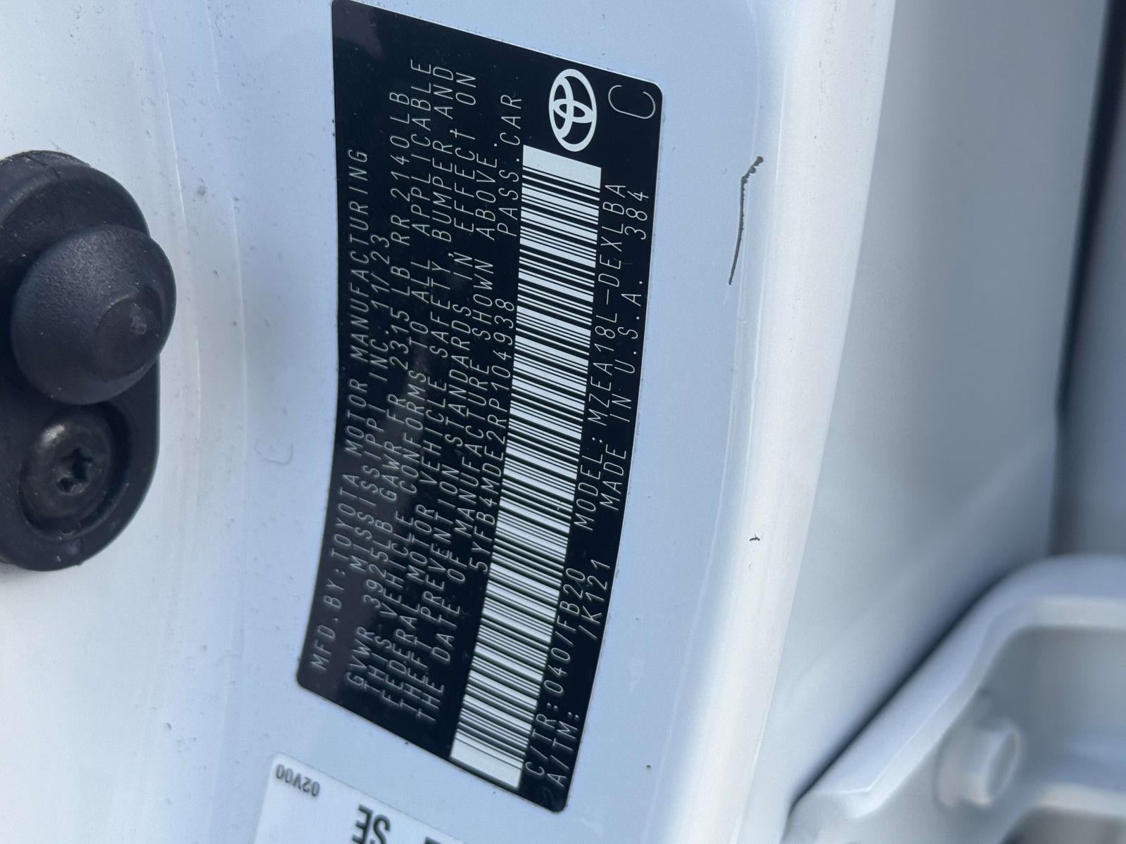 2024 Toyota Corolla LE