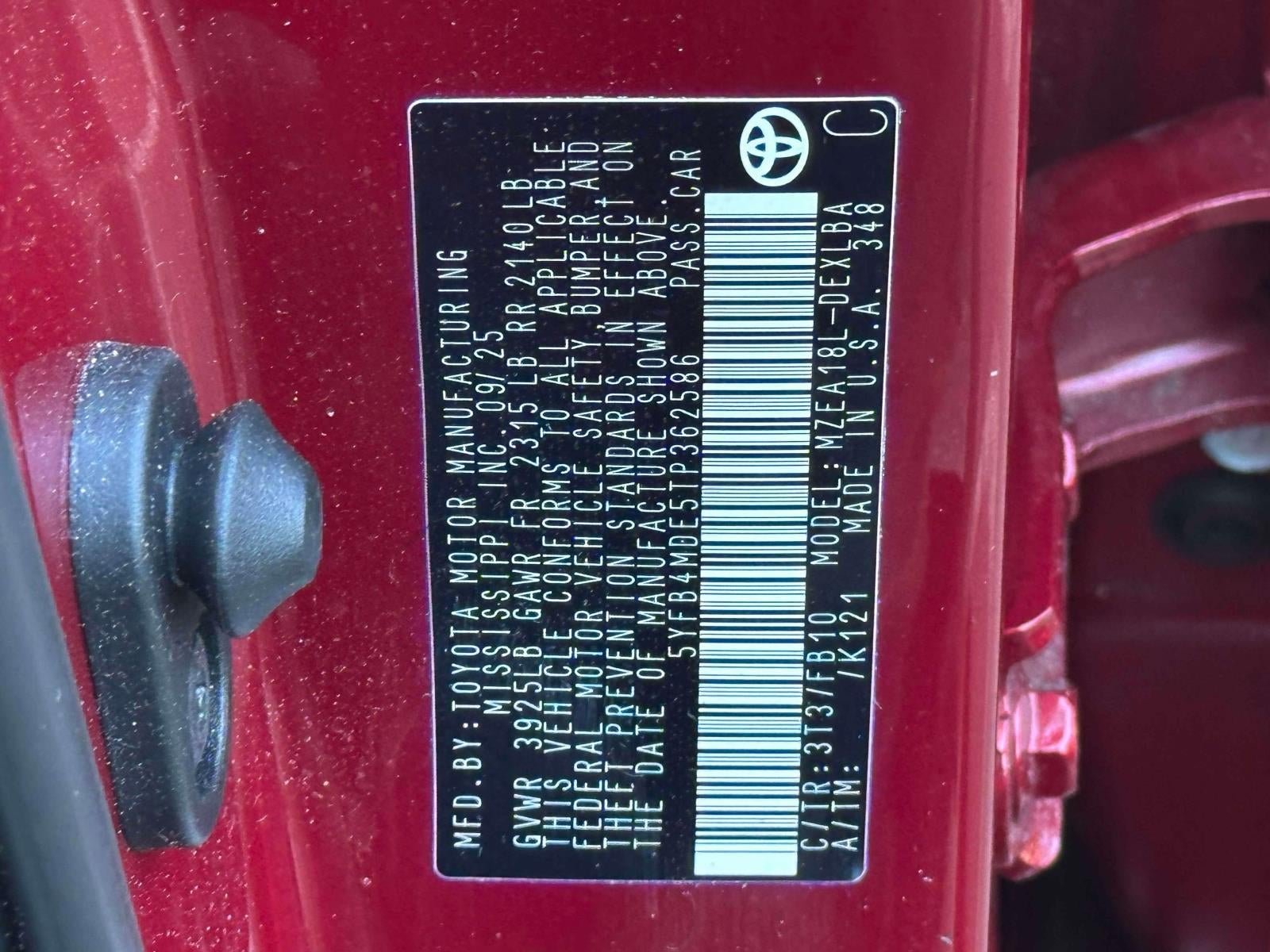 2026 Toyota Corolla LE