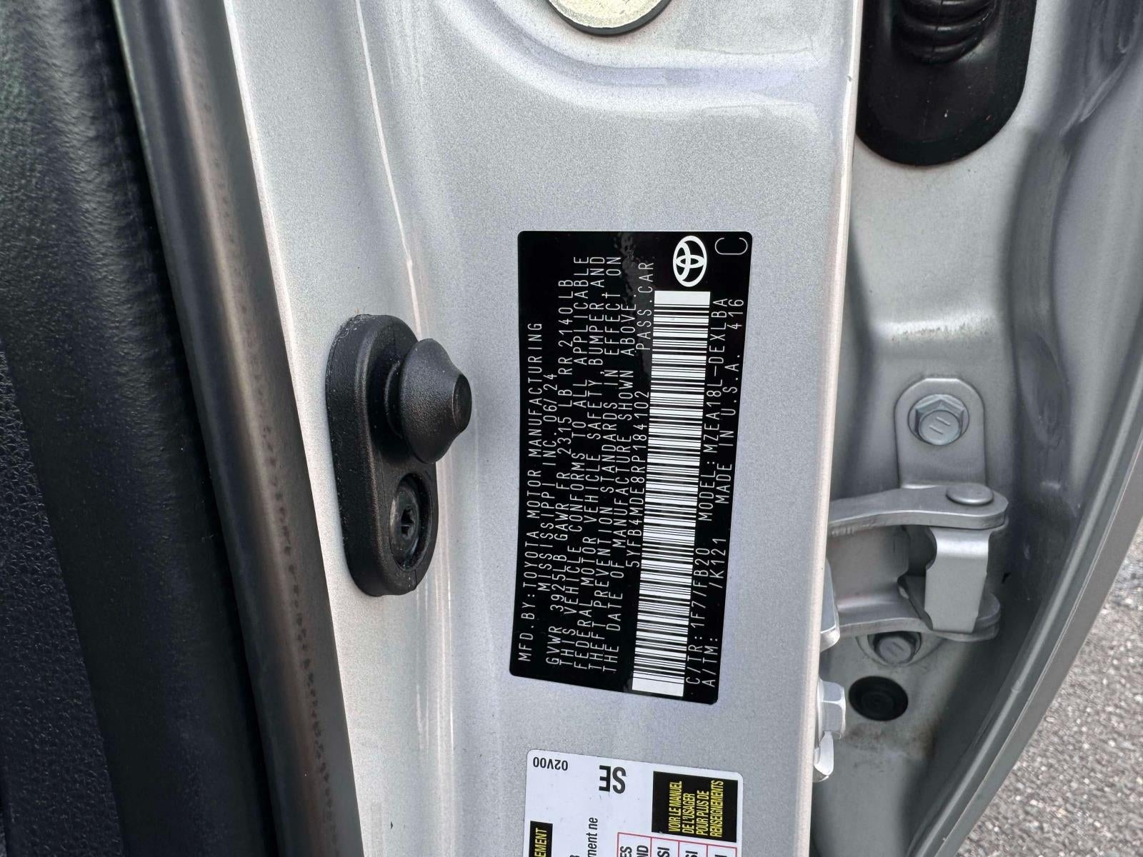 2024 Toyota Corolla LE