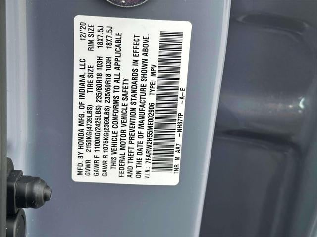 2021 Honda CR-V AWD EX
