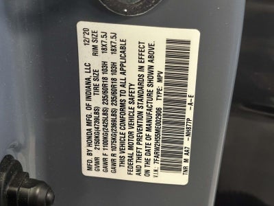 2021 Honda CR-V AWD EX