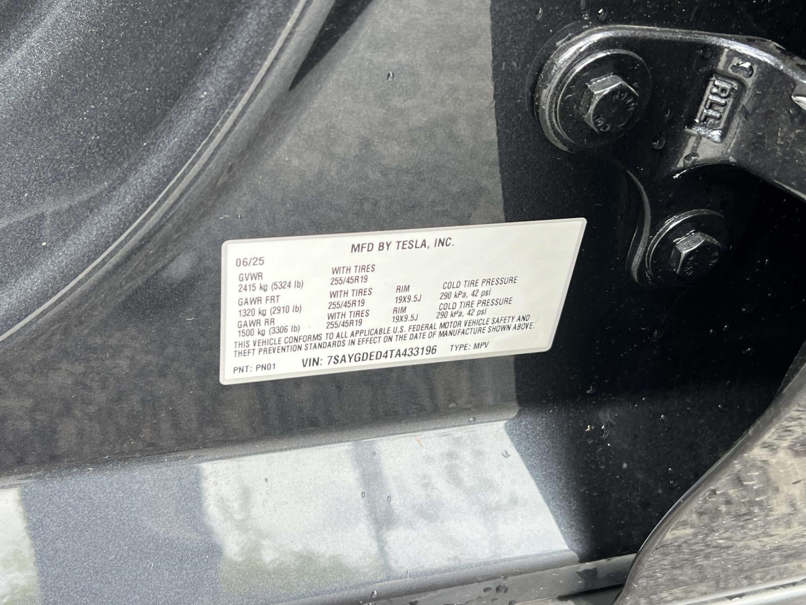 2026 Tesla Model Y Rear-Wheel Drive