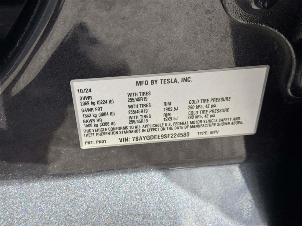 2025 Tesla Model Y Long Range Dual Motor All-Wheel Drive