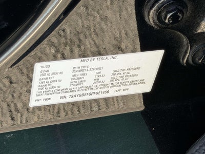 2023 Tesla Model Y Performance Dual Motor All-Wheel Drive