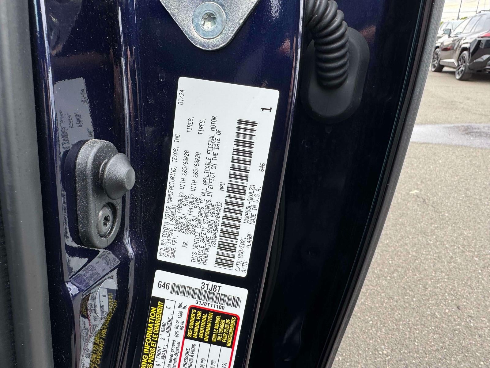 2024 Toyota Sequoia Limited