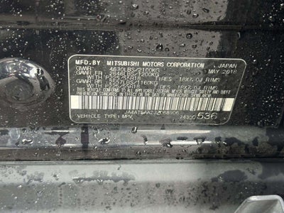 2018 Mitsubishi Eclipse Cross SE